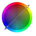 complementary color room designs by Kate's Home Staging and Redesign